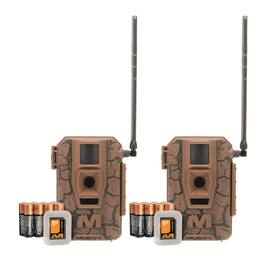 Muddy - Mitigator 2.0 24MP Dual Carrier Cellular Brown Trail Camera 2 Pack