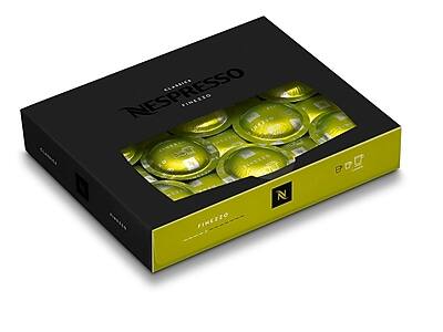 The text on the image should be grouped and corrected as follows:

- **NESPRESSO**
- **FINEZIO**