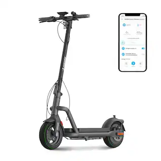 NAVEE - N65i Electric Scooter w/40 mi Max Operating Range & 25 mph Max Speed - Black