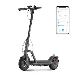 NAVEE - N65i Electric Scooter w/40 mi Max Operating Range & 25 mph Max Speed - Black