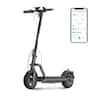 NAVEE - N65i Electric Scooter w/40 mi Max Operating Range & 25 mph Max Speed - Black