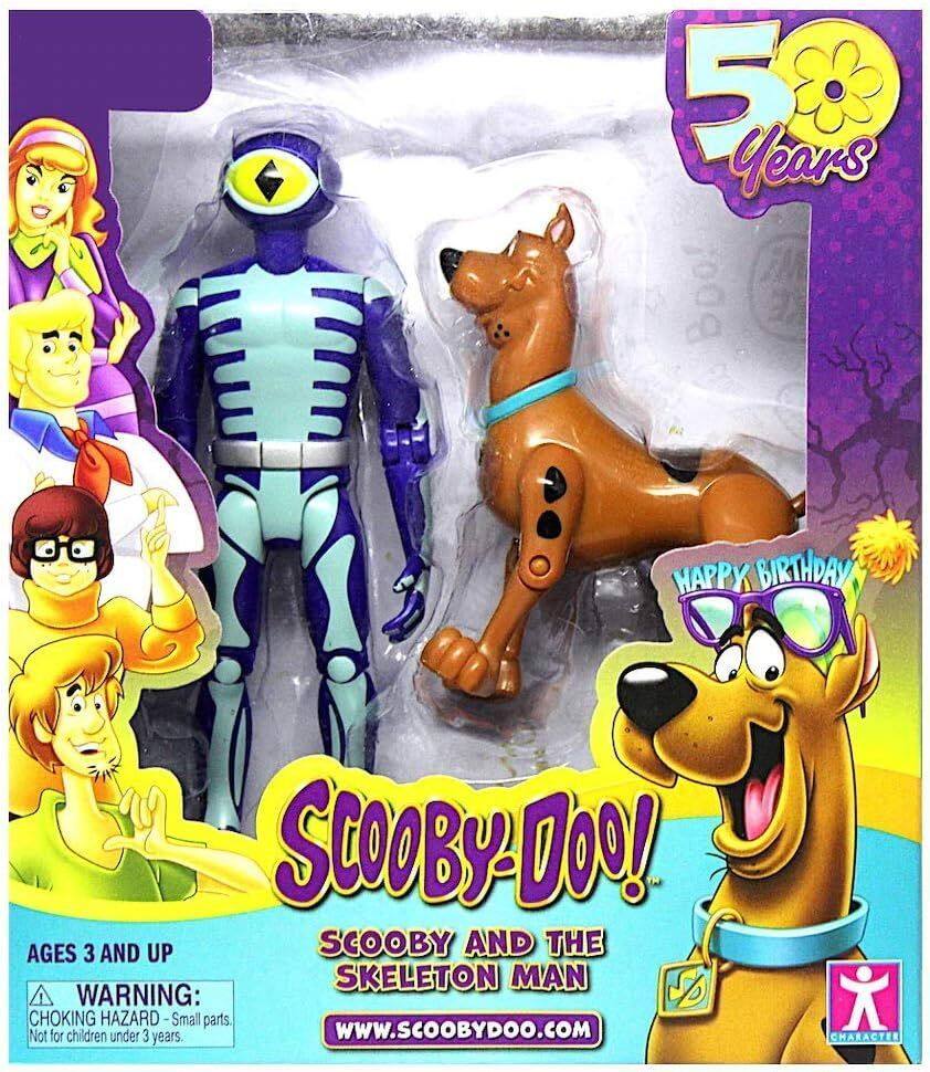 50 Years Boo! HAPPY BIRTHDAY SCOOBY-DOO! DO! AGES 3 AND UP SCOOBY AND THE SKELETON MAN. WARNING: CHOKING HAZARD-Small parts. Not for children under 3 years. WWW.SCOOBYDOO.COM CHARACTER.
