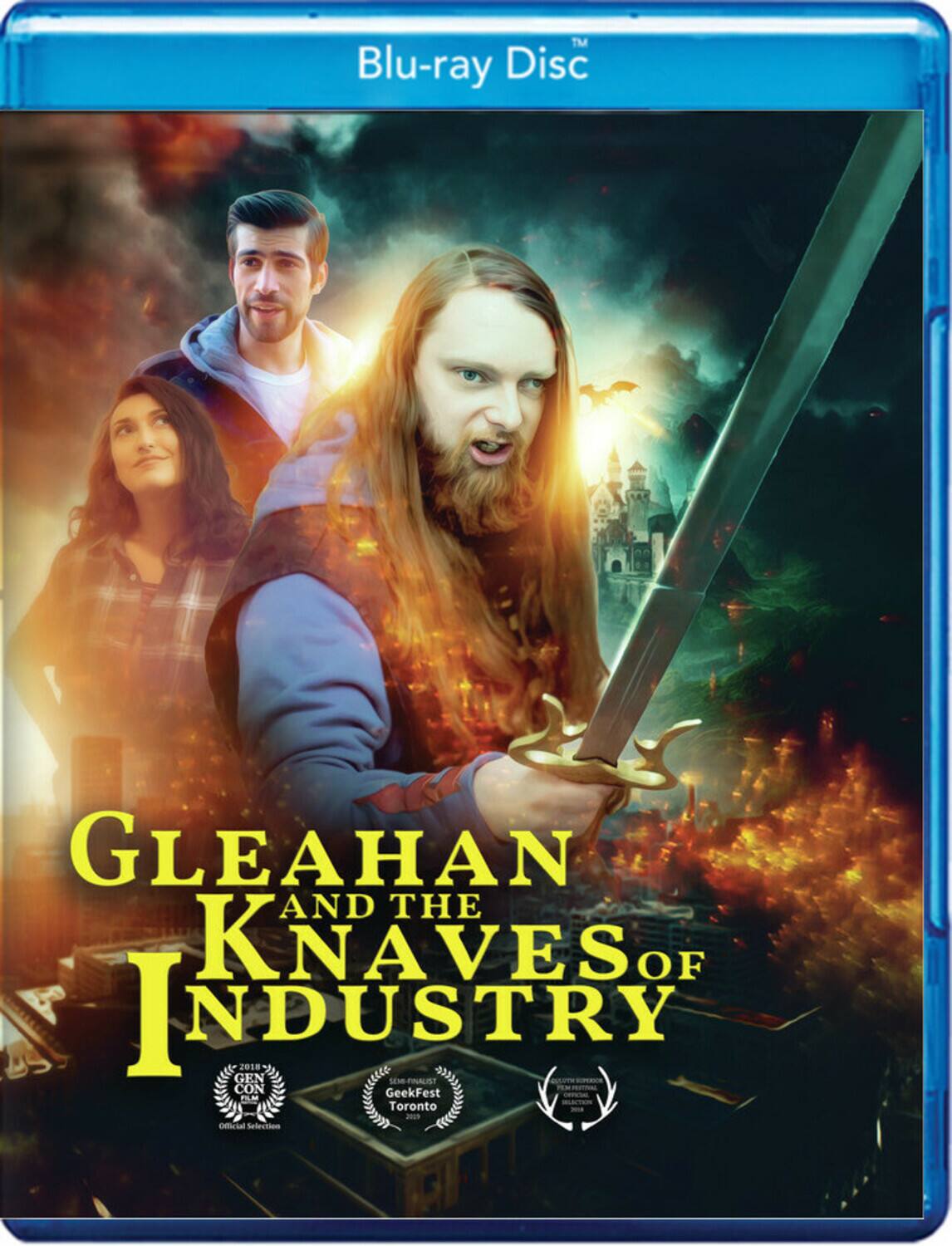 Front. Gleahan And The Knaves Of Industry   - BLU-RAY.