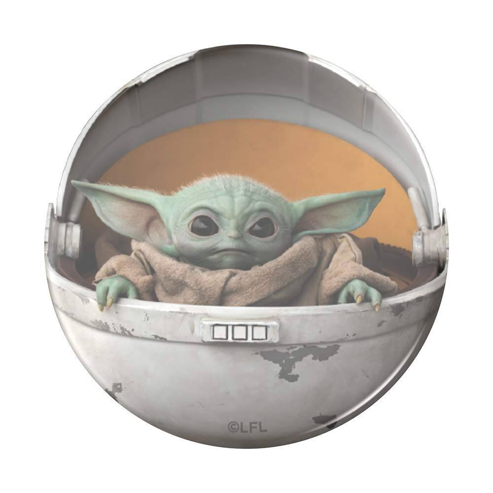 Back. PopSockets - Popsockets Star Wars Popgrip Baby Yoda Pod Grip Stand Holder Swappable Authentic - Baby Yoda Pod.