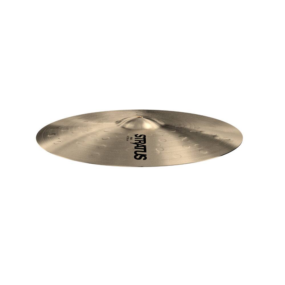 Back. Sabian - Sabian 14 inch Stratus Hi-Hat Cymbals with Medium Weight, Bright-to-Mid Timbre.
