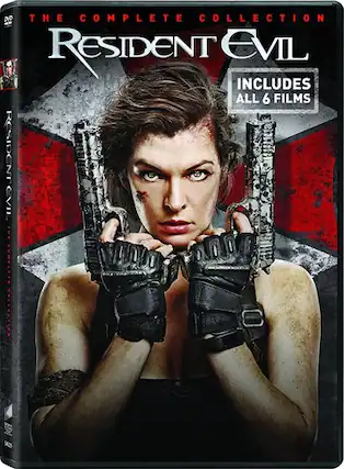 Front. Resident Evil: The Complete Collection - DVD.