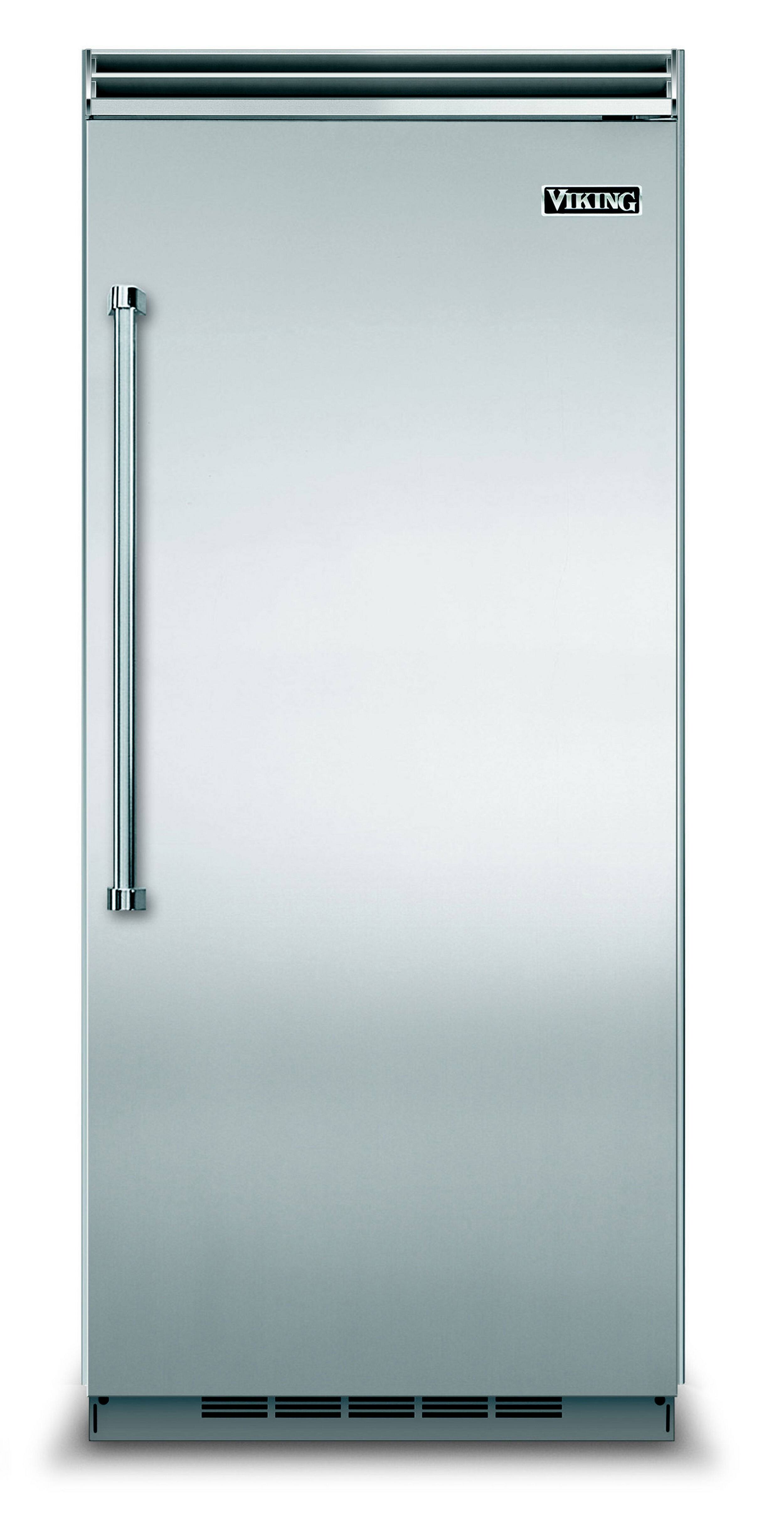 Front. Viking - 5 Series Quiet Cool 22.8 Cu. Ft. Built-in All Refrigerator - Stainless Steel.
