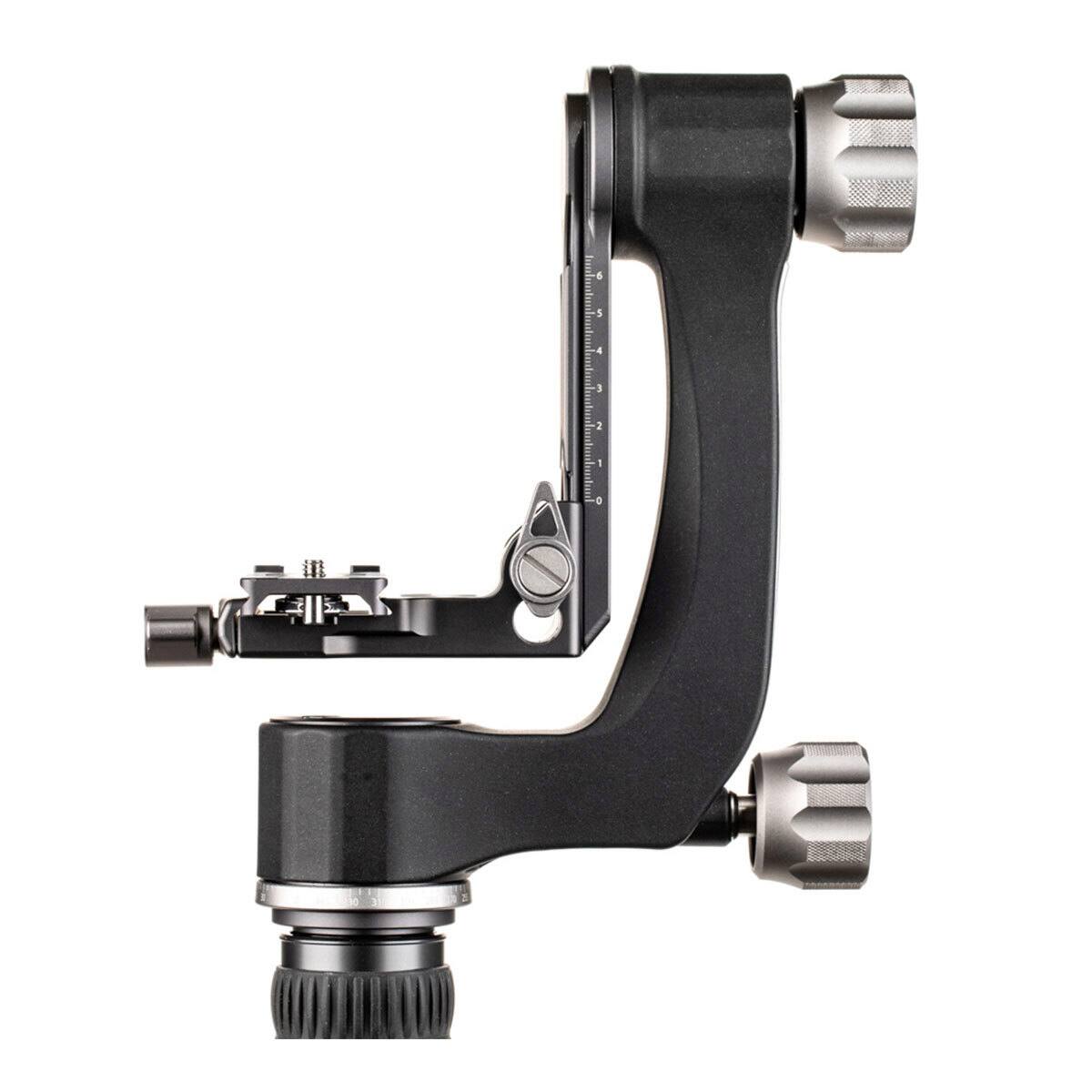 Front. Benro - Benro GH2N Aluminum Gimbal Head with Quick Release Plate.