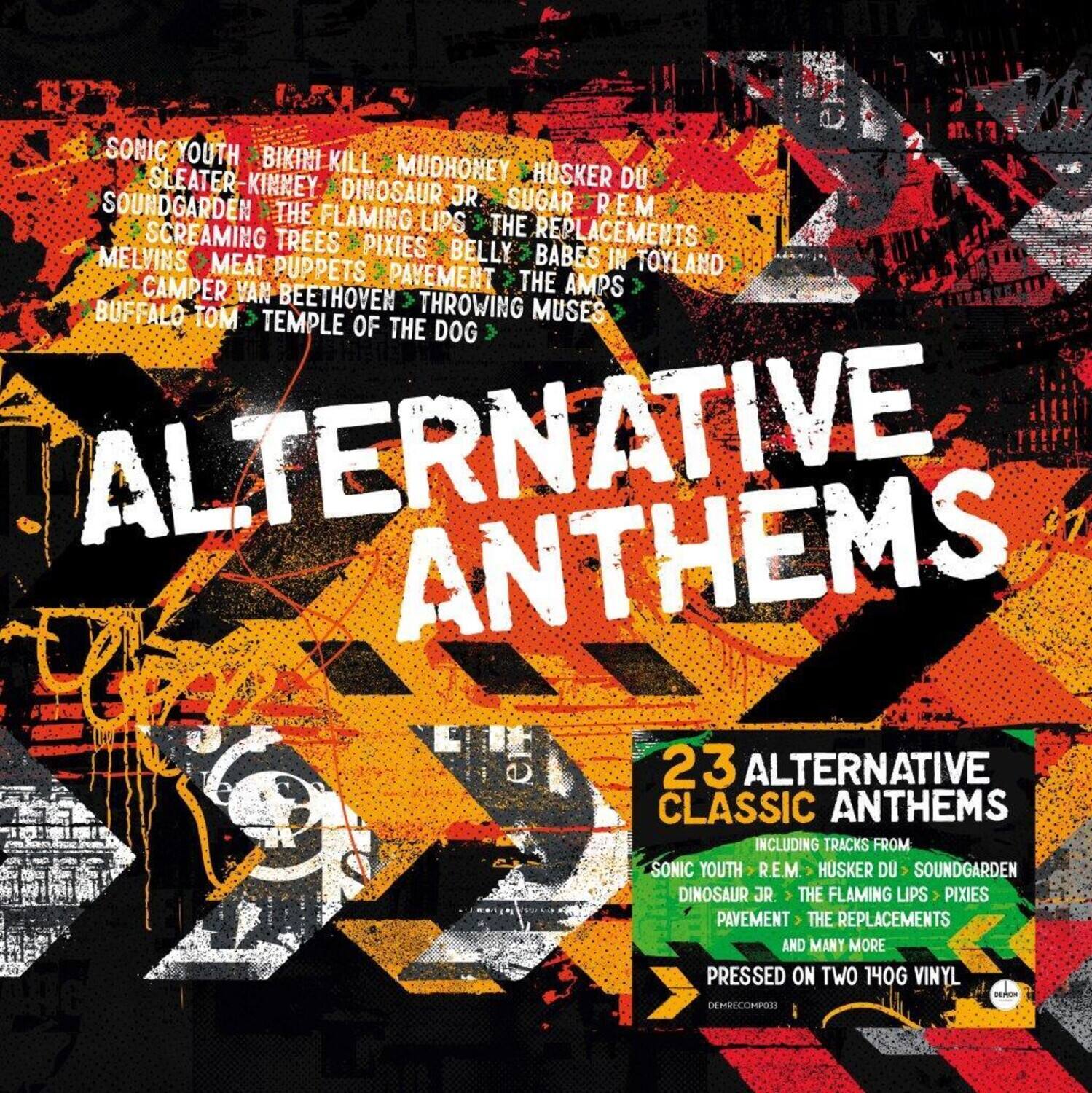 Various Artists - Alternative Anthems / Various - 140-Gram Black Vinyl - VINYL LP