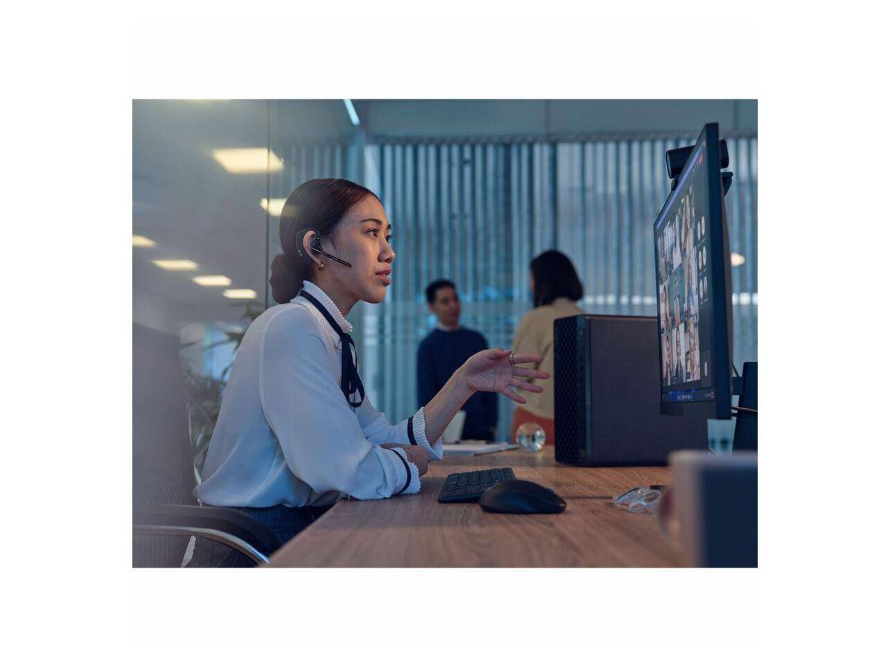 Alt View 4. HP - HP ProDesk 4 G1i - Intel Ultra 5 235 - vPro - 16 GB - 512 GB SSD - Q870 - Win 11 Pro - Black - Black.