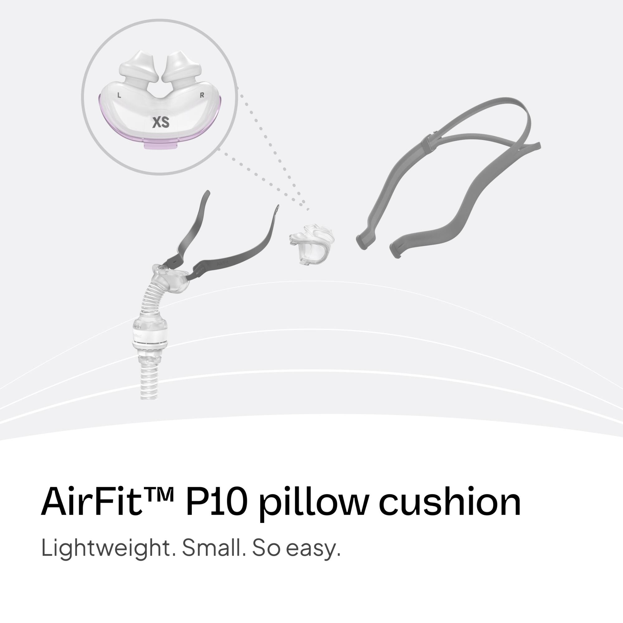 Resmed P10 Nasal Pillow Cushion Replacement, X Small - Best Buy