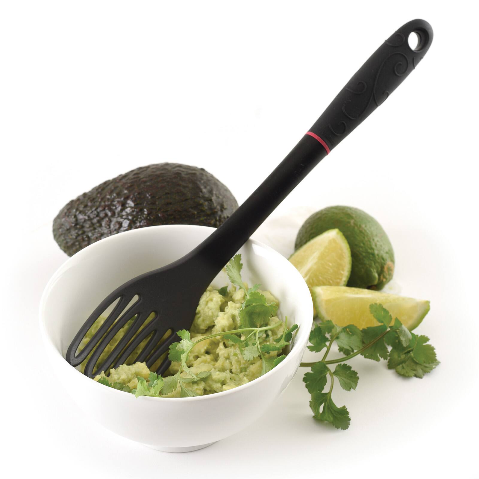 Alt View 5. Norpro - Grip-EZ Jumbo Fiskie Fork and Whisk Combo Kitchen Tool, 11-Inch, Black - Black.