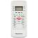 The image features a white Keystone thermostat with a digital display. The thermostat has several buttons, including "Auto," "Fan," "Cool," "Heat," "Low," "High," "Dry," "Sleep," "Timer," "On," "Off," "Fan Speed," "Shortcut," and "I Sense." The thermostat is designed to control the temperature and fan settings in a room, providing users with various options for comfort and energy efficiency.