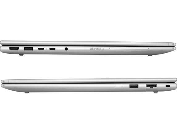 Left. HP - HP EliteBook Laptop Computer 16" 2.5K Intel Core Ultra 7 32 GB memory;2 TB SSD - Pike silver aluminum.