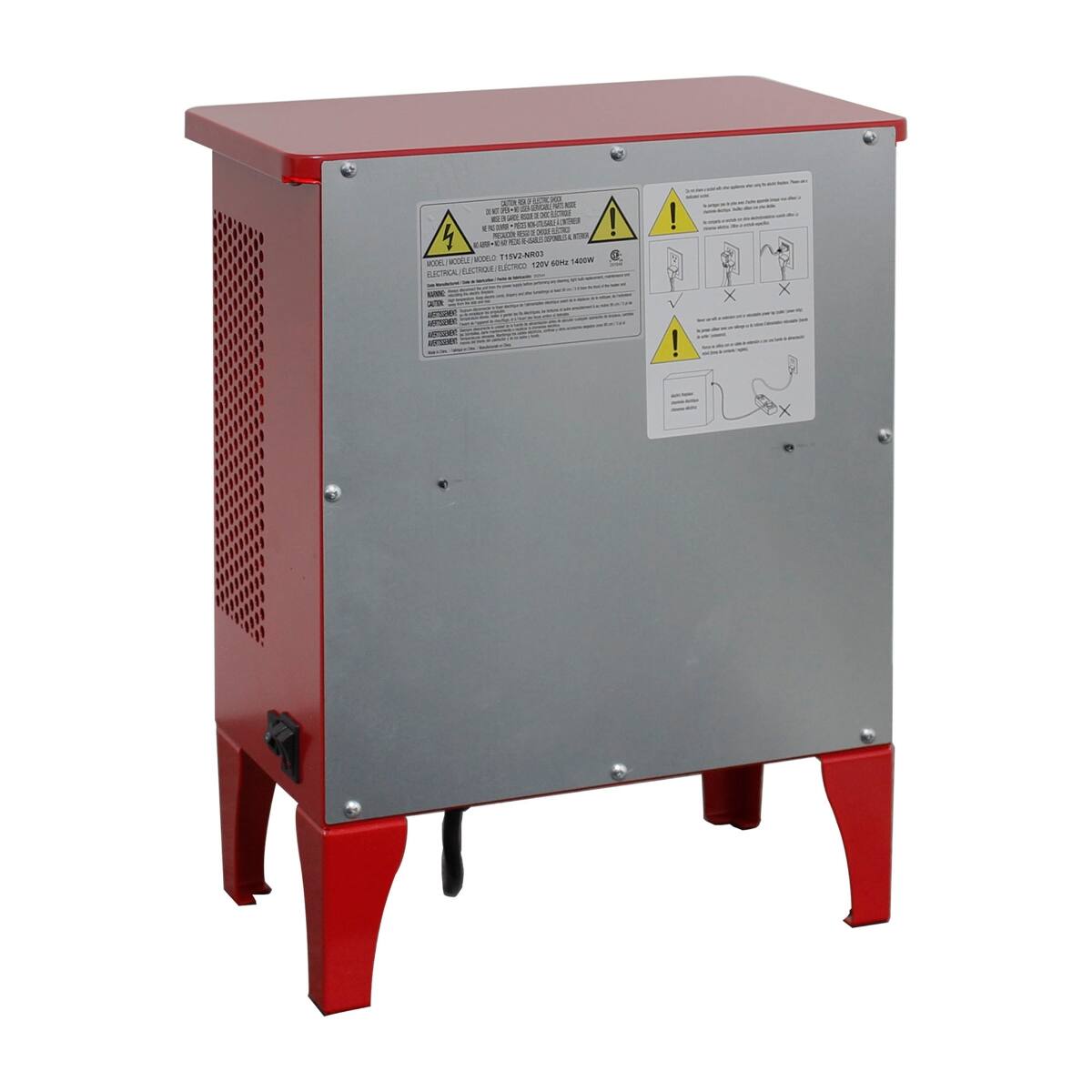 CATER a 79-10 WEEK EX WOUBLE MODELO T15V2-NROO 1400W MODEL ELCTRICO 120V 60Hz ELECTRICAL ELECTROUE 2018