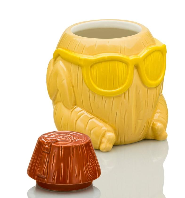 Alt View 1. Beeline Creative - Geeki Tiki Friends Turkey With Fez 36oz Ceramic Mug - Brown.