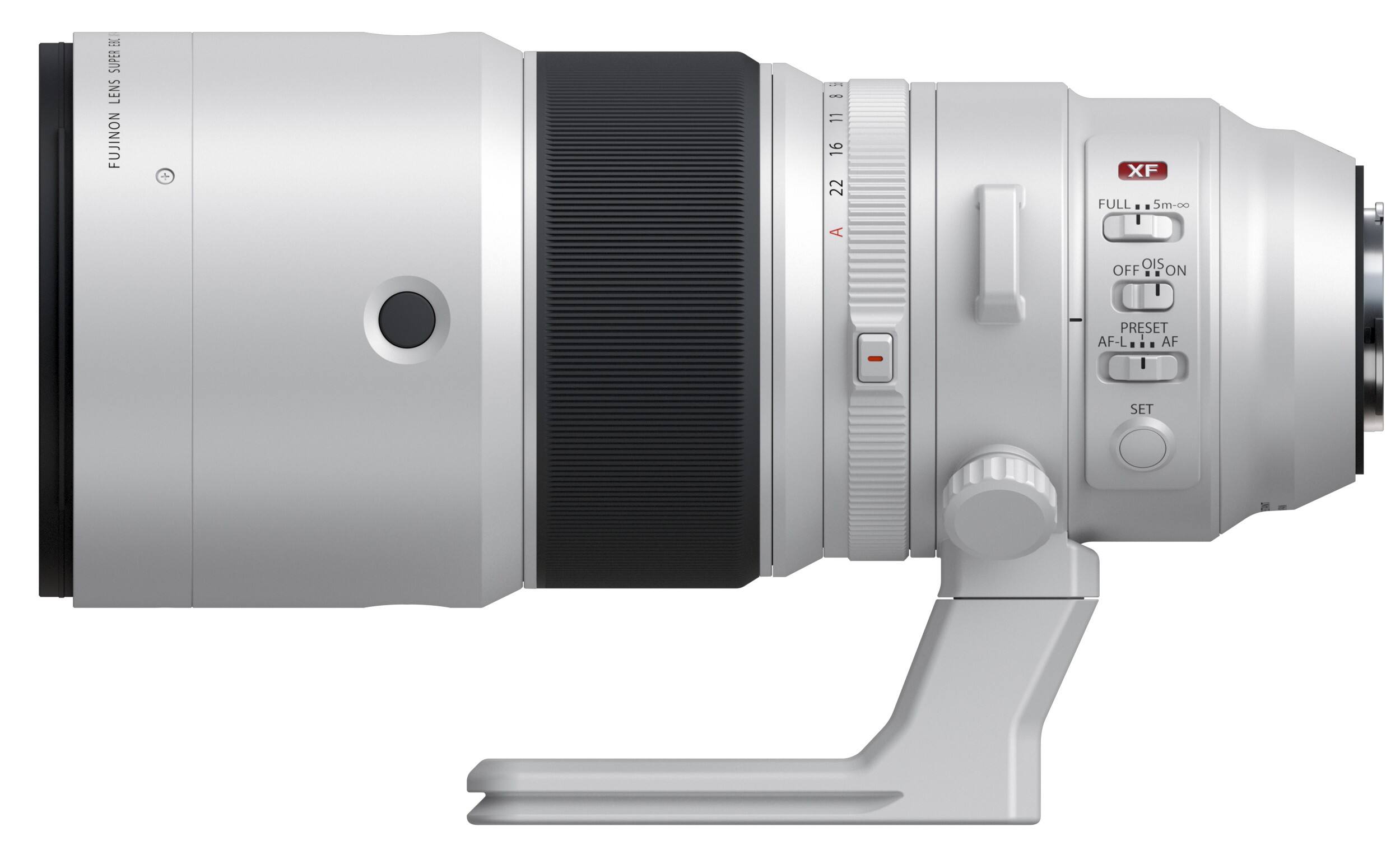 FUJINON LENS SUPER HR  
XF  
FULL 5m-∞  
OIS OFF ON  
PRESET AF-L AF  
SET