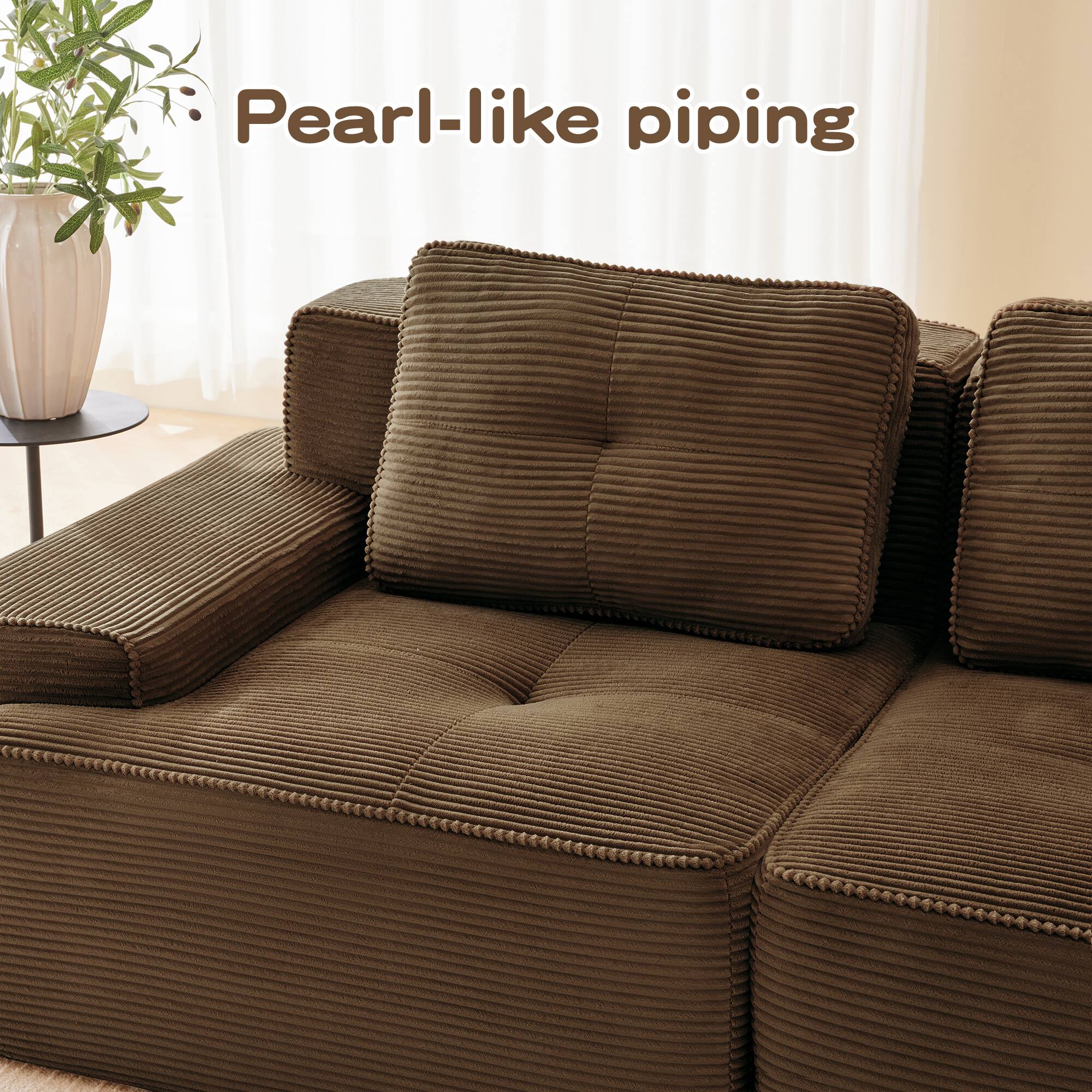 Pearl-like piping