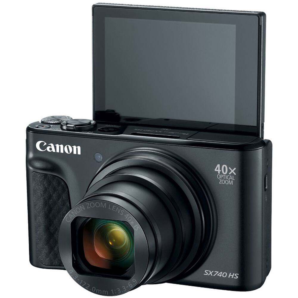Canon ZOOM CANON LENS 40x IS 3-172.0mm 1:3.3-6.9  
40x OPTICAL ZOOM SX740 HS
