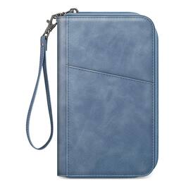 Kitcheniva - RFID Blocking Passport & Credit Cards Multi-Holder Wallet Organizer - Light Blue