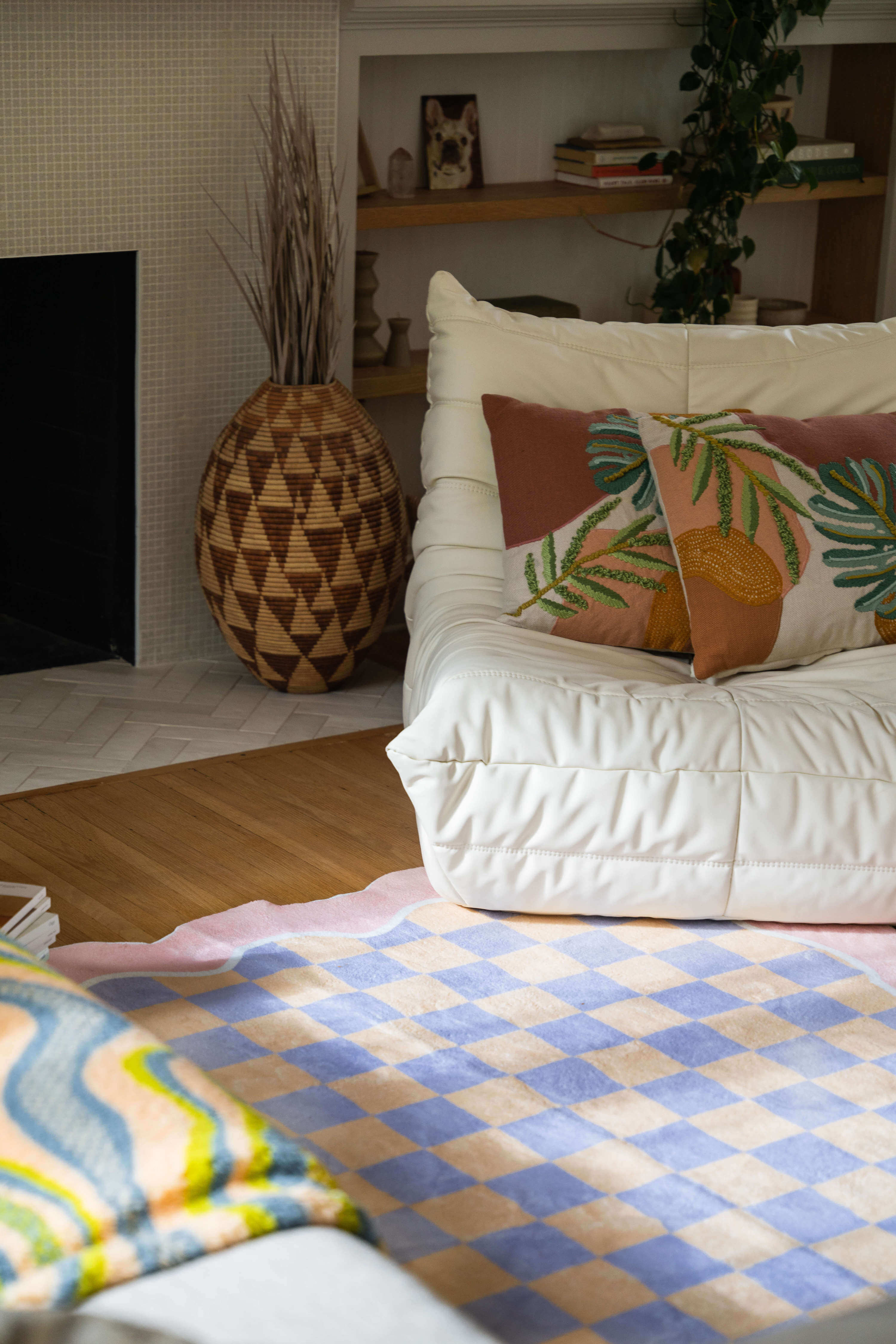 Alt View 1. Lanyspace - 5'x7' Area Rug, Washable Rugs, Non-Slip and Tear-Resistant Soft Carpet, Pet & Child Friendly Mellow Pastel Rug - Multicolor.