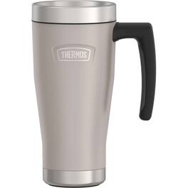 Thermos - 16 oz. Icon Stainless Steel Travel Mug - Sandstone