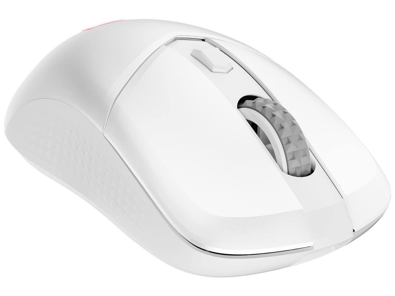 Alt View 5. MSI - MSI VERSA 300 Wireless Optical Gaming Mouse - Bluetooth, 2.4GHz, 8K DPI (Adjustable) - White - White.