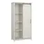 Angle. Sauder - Coral Cape Storage Cabinet - Glacier Oak.
