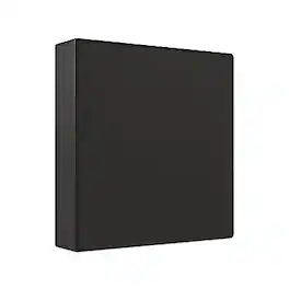 Staples - 2" 3-Ring View Binder - Black