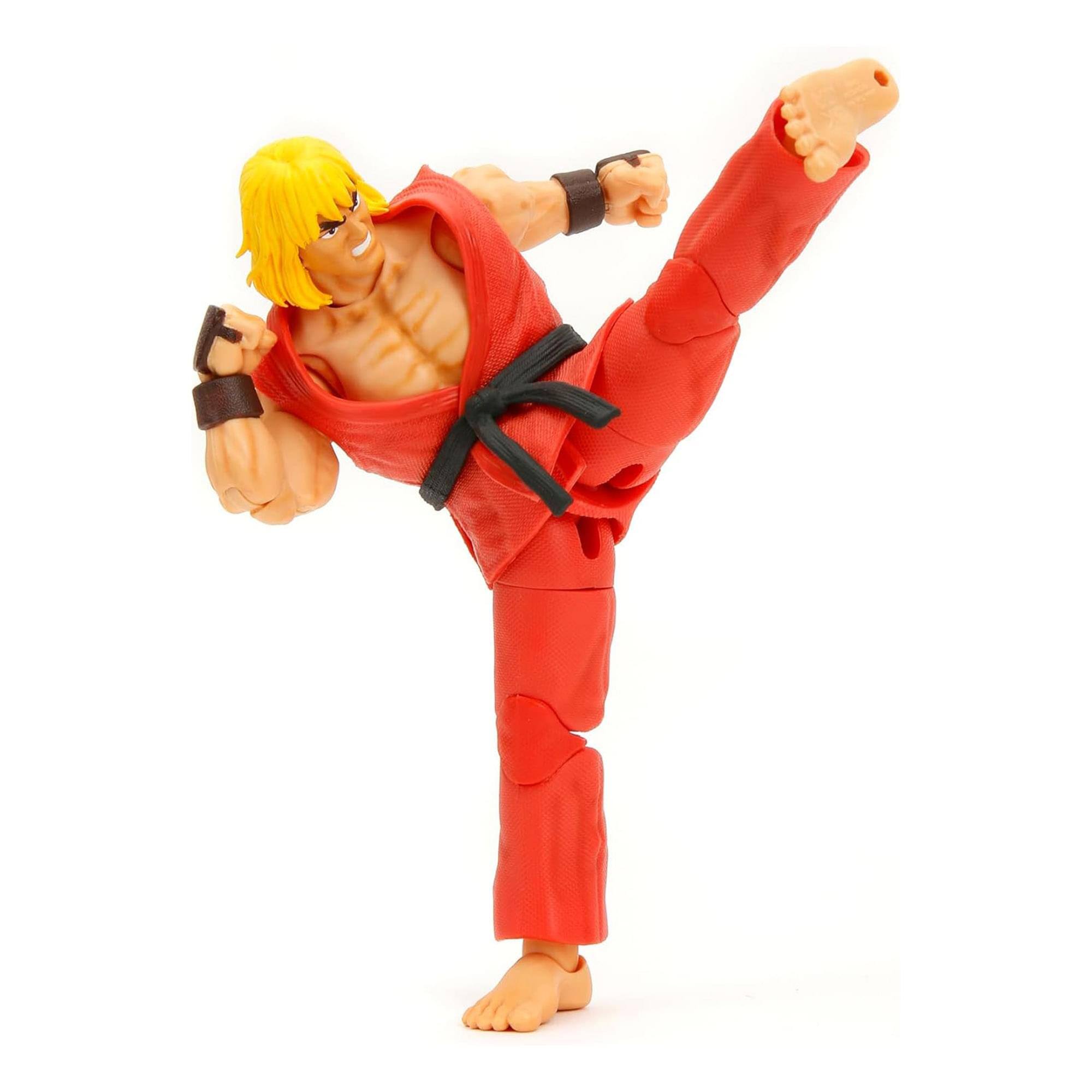 Alt View 3. Jada Toys - Jada Toys - Street Fighter - Ken 6" Action Figure   - Collectibles - Multicolor.