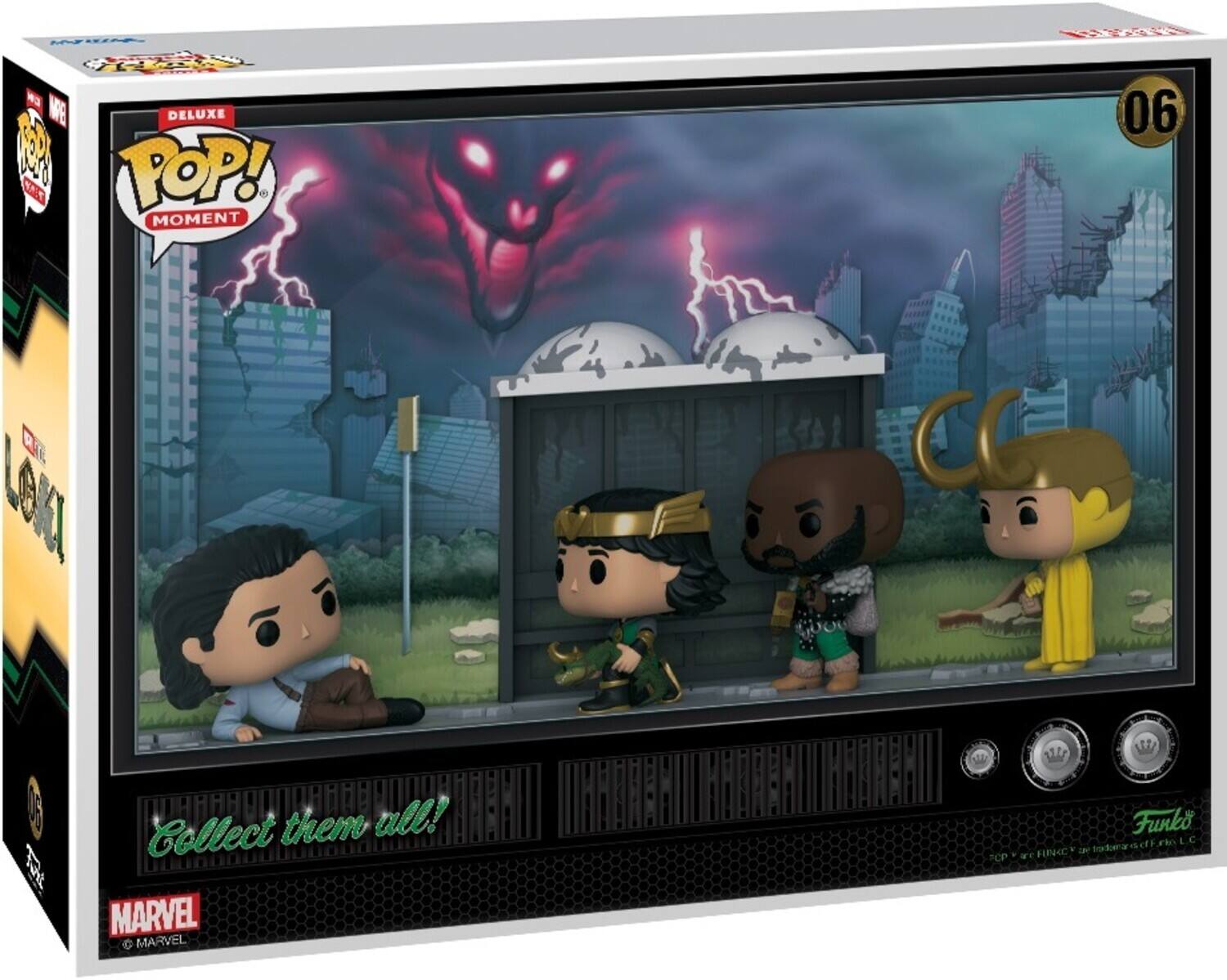 値下げ不可 funko pop Loki フィギュア 3体セット MARVEL Funko Pop! Marvel: Loki Lot Of 3 #36 #897 #972 Loki, Sylvie