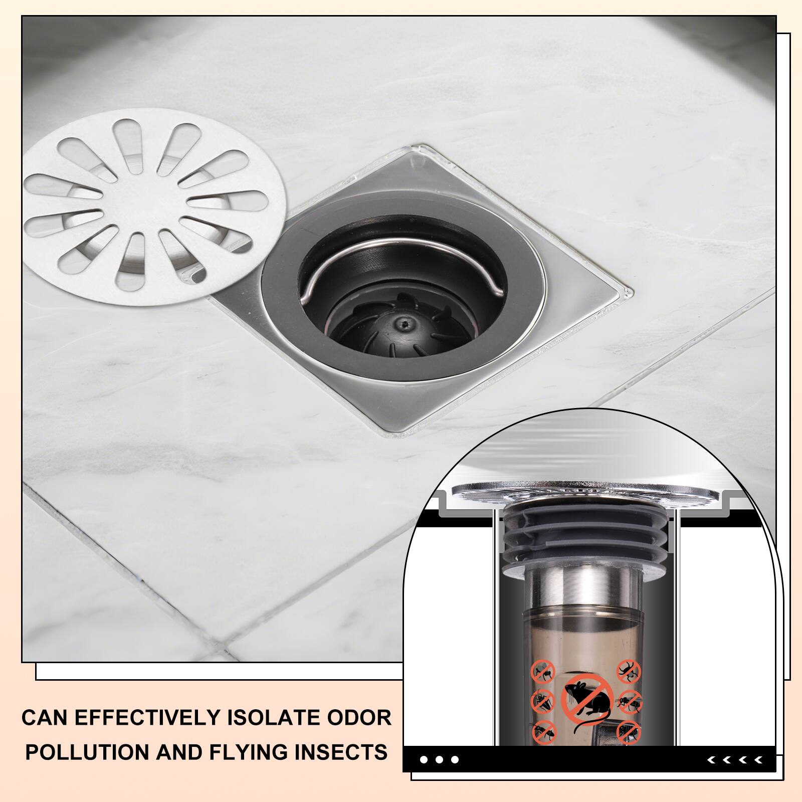 CAN EFFECTIVELY ISOLATE ODOR POLLUTION AND FLYING INSECTS