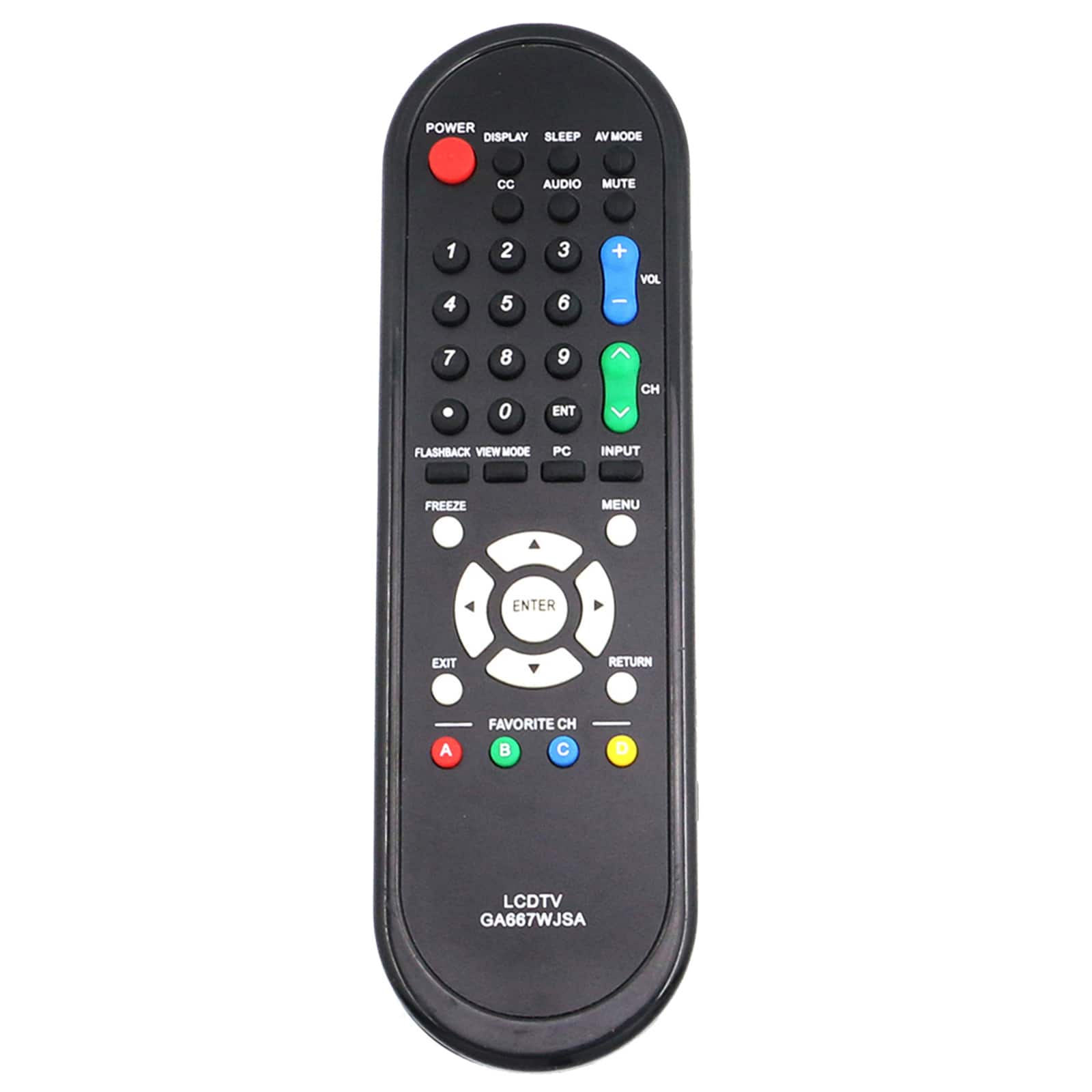 ALLIMITY - Replacement Remote Control GA667WJSA RRMCGA667WJSA, Fit for Sharp Television LC-32D44 LC-32D44U LC-32D47 LC-32D47U - Black price history on PriceWatchPro