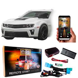 MPC - Smartphone / OEM FOB Activated Remote Start Kit For 2010-2015 Chevrolet Camaro - Black