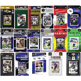 C&I Collectibles - Baltimore Ravens Multi-Season Trading Card Set - Multicolor