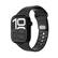 Front. Vonmahlen - Classic Band 2 silicone band for Apple Watch - Black.