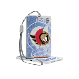 Keyscaper - Ottawa Senators Ice Tilt Pocket Bluetooth Speaker - Multicolor