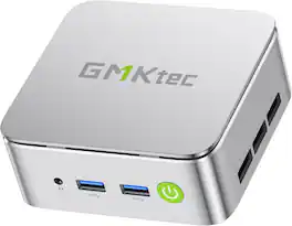 GMKtec - G10 Mini PC, Ryzen 5 3500U, 16GB RAM 512GB SSD, 2.5GbE LAN, Triple 4K Display, WiFi, BT, USB‑C PD, DP, HDMI 2.1