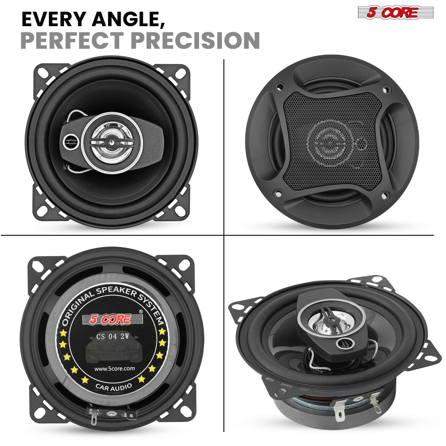 EVERY ANGLE, PERFECT PRECISION
5 CORE SPEAKER
ORIGINAL 5 CORE SYSTEM CS 04 2W
www.5core.com
CAR AUDIO