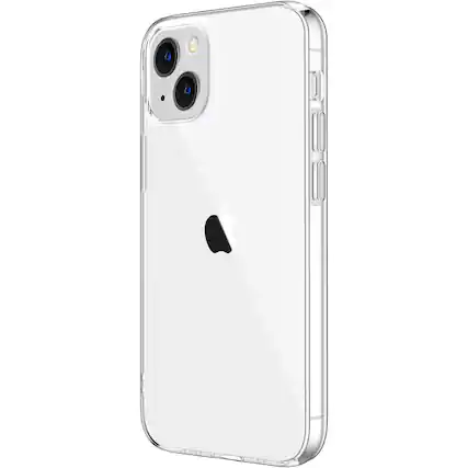 Front. SaharaCase - Hybrid-Flex Hard Shell Case for Apple iPhone 14 Plus - Clear.