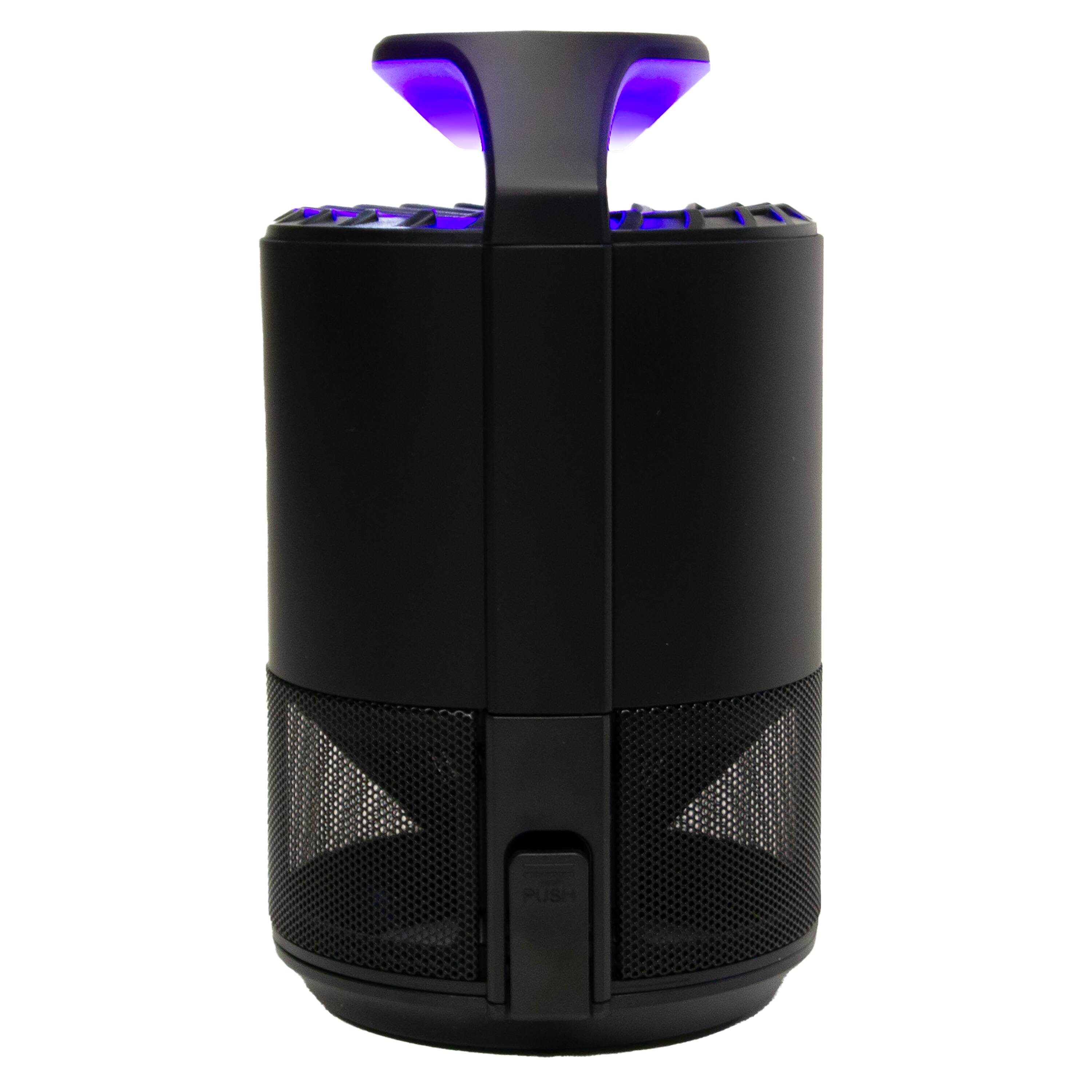 Left. SPT - Indoor Electric Insect Trap with Glue Pads - Black.