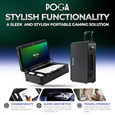 Gaems Ps4 Travel Case With Screen Xbox Ps4 Tv Bag GAEMS Vanguard Wired Gaming Monitor For Xbox And