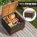 Hidden Storage Space Perfect for storing your outdoor essentials