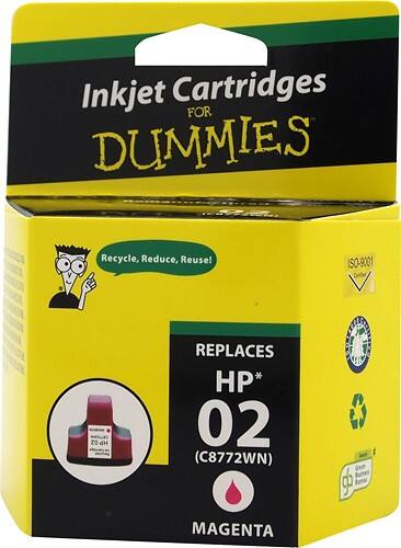 thumbnail image 2 of Remanufactured HP 02 C8772WN Magenta Ink Cartridge - Moustache 2 of 11