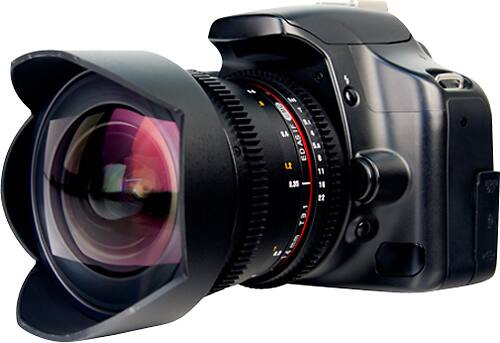 Bower 14mm T/3.1 Ultrawide Angle Cine Lens for Most Samsung NX Digital ...