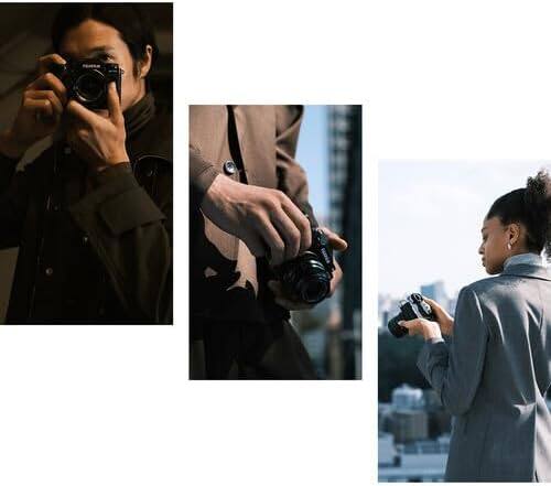 Alt View 2. Fujifilm - Fujifilm X-T5 Mirrorless Camera Silver with XF 16-80mm f/4 R OIS WR Lens - Silver.