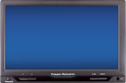 power acoustik 7 overhead widescreen tft lcd monitor black supplier