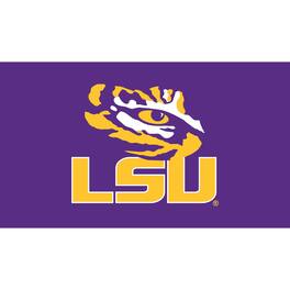 Evergreen Enterprises - LSU Tigers 28" x 16" Turf Mat - Multicolor