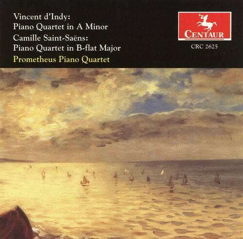 Vincent d'Indy:  
Piano Quartet in A Minor  

Camille Saint-Saëns:  
Piano Quartet in B-flat Major  

Prometheus Piano Quartet  

CENTAUR  
CRC 2625