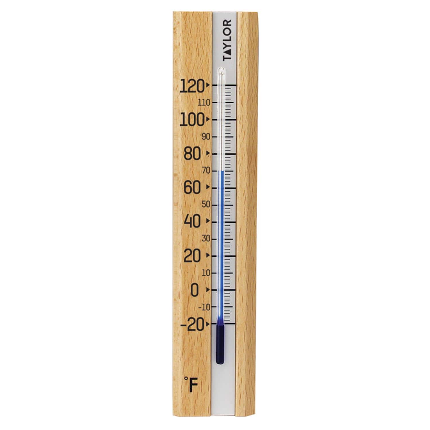 Taylor | | Tube Thermometer Wood Brown 6.5 in. | Best Buy